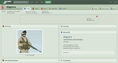 Desktop Screenshot of dragunova.deviantart.com