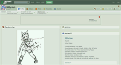 Desktop Screenshot of nitty-kun.deviantart.com