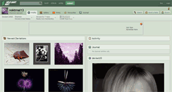 Desktop Screenshot of noktrnal13.deviantart.com