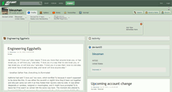 Desktop Screenshot of bleusman.deviantart.com
