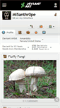 Mobile Screenshot of mi5anthr0pe.deviantart.com