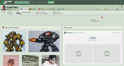 Desktop Screenshot of amanoyaku.deviantart.com