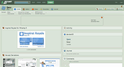 Desktop Screenshot of ijaxx.deviantart.com