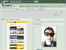 Tablet Screenshot of neatgroup.deviantart.com