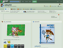 Tablet Screenshot of anthey925.deviantart.com