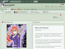 Tablet Screenshot of gourrysylphiel.deviantart.com