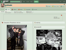 Tablet Screenshot of kenlimuim.deviantart.com