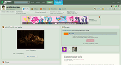 Desktop Screenshot of anirbrokenear.deviantart.com