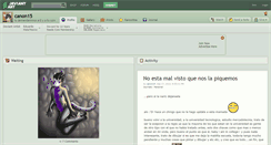 Desktop Screenshot of canon15.deviantart.com