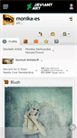 Mobile Screenshot of monika-es.deviantart.com
