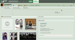 Desktop Screenshot of mrivera0421.deviantart.com