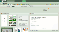 Desktop Screenshot of kirielson.deviantart.com