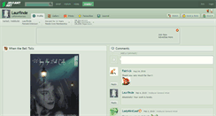 Desktop Screenshot of laurfinde.deviantart.com