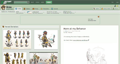 Desktop Screenshot of brosa.deviantart.com