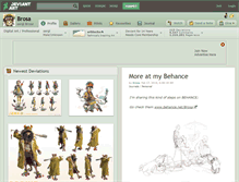Tablet Screenshot of brosa.deviantart.com