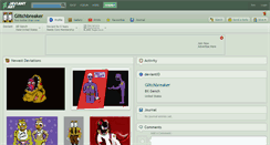Desktop Screenshot of glitchbreaker.deviantart.com