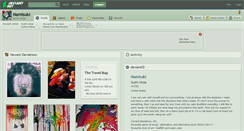 Desktop Screenshot of namisuki.deviantart.com