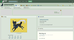 Desktop Screenshot of mickeymousemic.deviantart.com