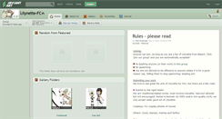 Desktop Screenshot of lilynette-fc.deviantart.com