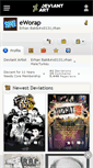 Mobile Screenshot of eworap.deviantart.com