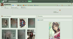 Desktop Screenshot of onijadechan.deviantart.com