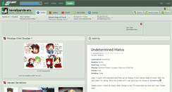 Desktop Screenshot of kawaiipanda-aru.deviantart.com