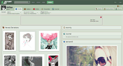 Desktop Screenshot of kirliux.deviantart.com