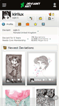 Mobile Screenshot of kirliux.deviantart.com