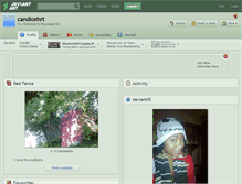 Tablet Screenshot of candicehrt.deviantart.com