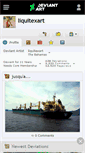 Mobile Screenshot of liquitexart.deviantart.com