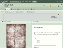 Tablet Screenshot of killcaiti-stock.deviantart.com