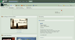 Desktop Screenshot of gpod.deviantart.com