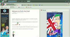 Desktop Screenshot of ferbfangirlz.deviantart.com