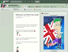 Tablet Screenshot of ferbfangirlz.deviantart.com