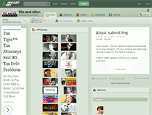 Tablet Screenshot of 50s-and-60s.deviantart.com