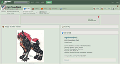 Desktop Screenshot of mgmhoundpack.deviantart.com