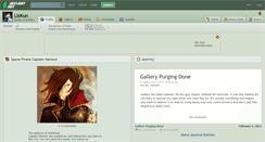 Desktop Screenshot of lizkun.deviantart.com