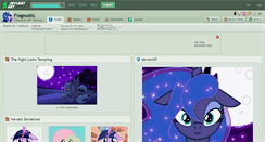 Desktop Screenshot of fragnostic.deviantart.com
