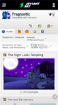 Mobile Screenshot of fragnostic.deviantart.com