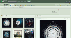 Desktop Screenshot of barryfell.deviantart.com