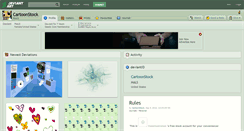 Desktop Screenshot of cartoonstock.deviantart.com