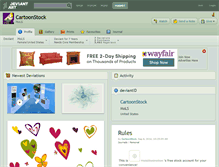 Tablet Screenshot of cartoonstock.deviantart.com