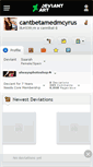 Mobile Screenshot of cantbetamedmcyrus.deviantart.com