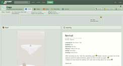 Desktop Screenshot of crays.deviantart.com