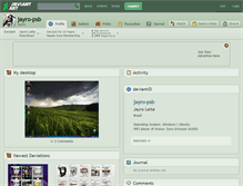 Tablet Screenshot of jayro-psb.deviantart.com