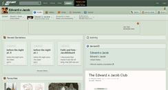 Desktop Screenshot of edward-x-jacob.deviantart.com