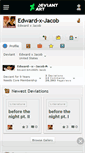 Mobile Screenshot of edward-x-jacob.deviantart.com