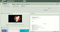Desktop Screenshot of 9cymon.deviantart.com