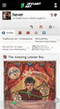 Mobile Screenshot of hever.deviantart.com