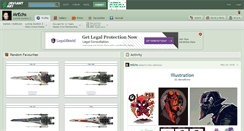 Desktop Screenshot of mrechs.deviantart.com